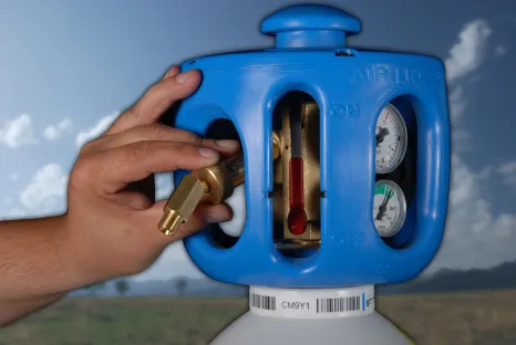 Gazy do zastosowań płomieniowych