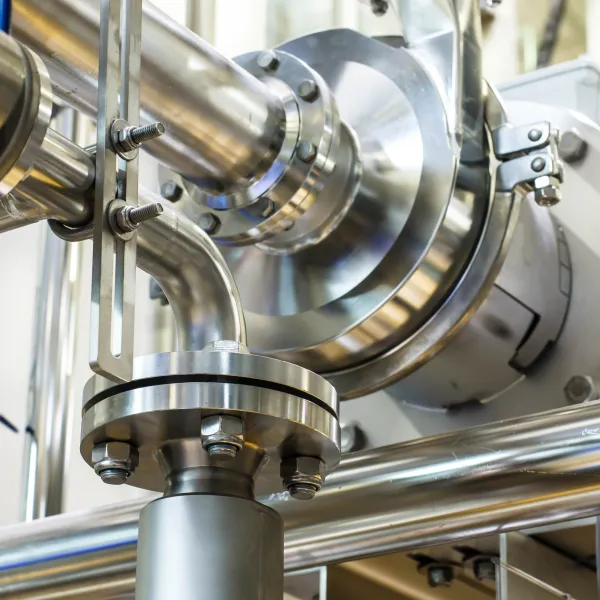 MAG-Schweißen von hochlegiertem Stahl in der chemische Industrie