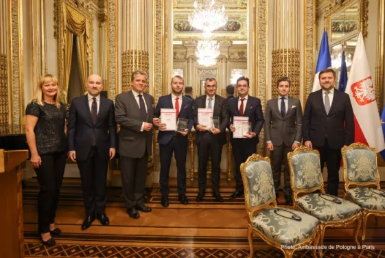 Pascal Vinet na Gali Biznesu Polsko-Francuskiego 2023