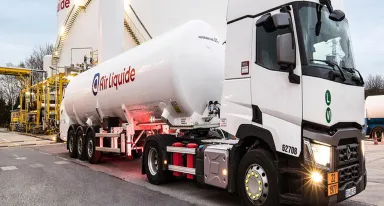 Cysterna do transportu gazów technicznych